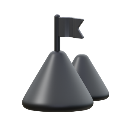 Missão  3D Icon