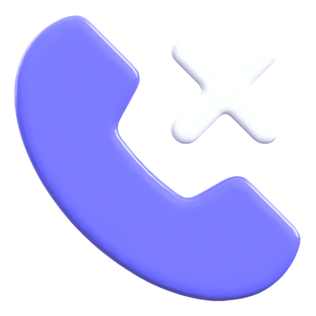 不在着信  3D Icon