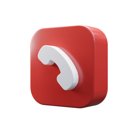 Missed Call  3D Icon