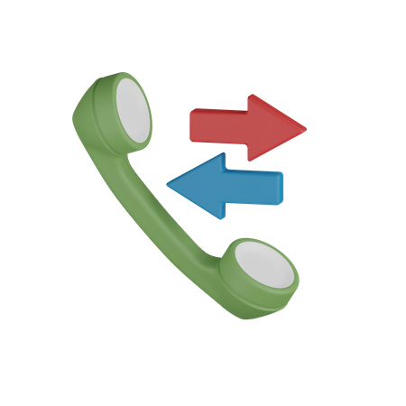 Missed Call  3D Icon