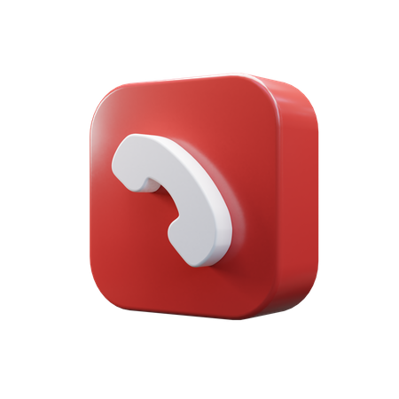 Missed Call  3D Icon