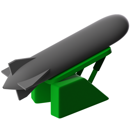 Missile  3D Icon