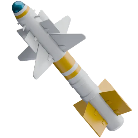 미사일  3D Icon