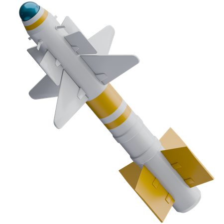 Missile  3D Icon