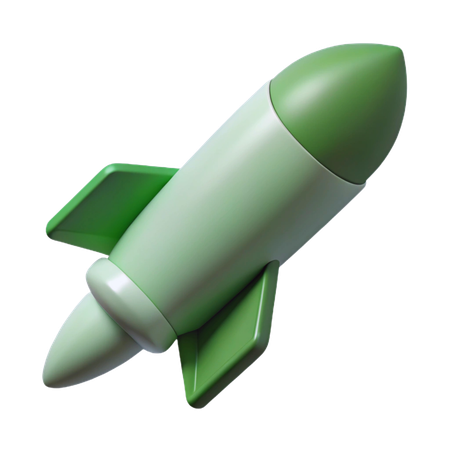 Missile  3D Icon