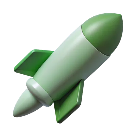 Missile  3D Icon