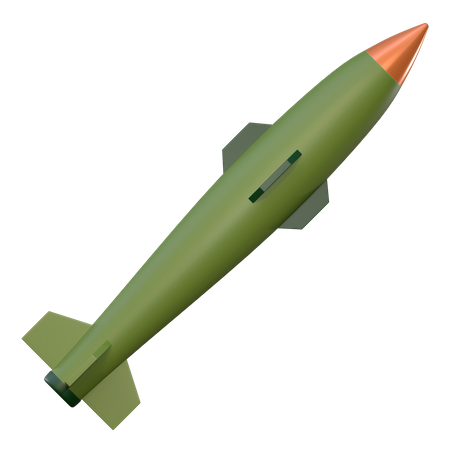 Missile  3D Icon