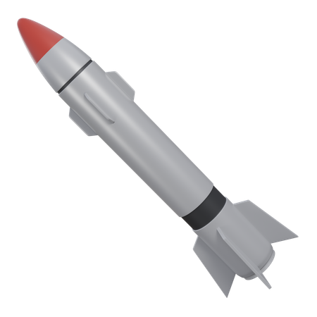 Missile  3D Icon