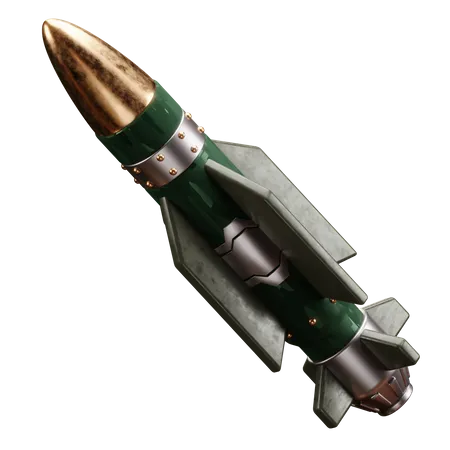 Missile  3D Icon