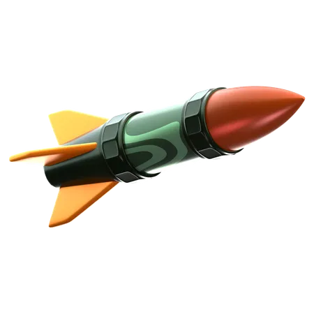 Missile  3D Icon