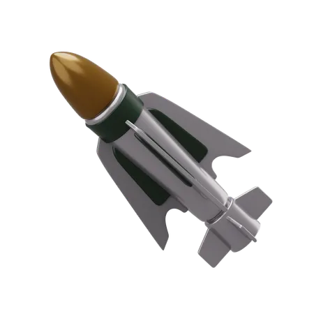 Missile  3D Icon