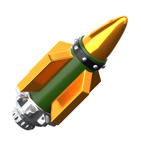 Missile  3D Icon