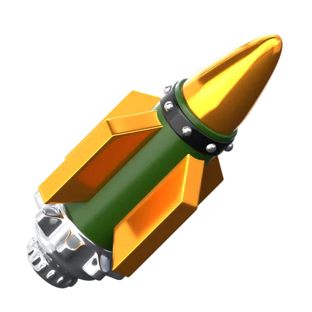 Missile  3D Icon