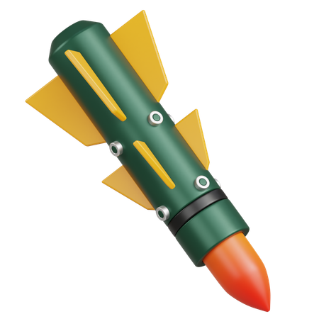 Missile  3D Icon