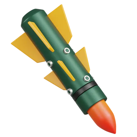 Missile  3D Icon