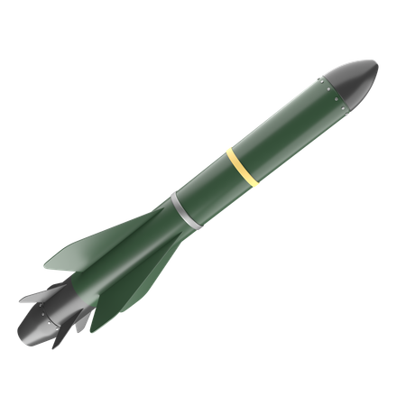 Missile  3D Icon