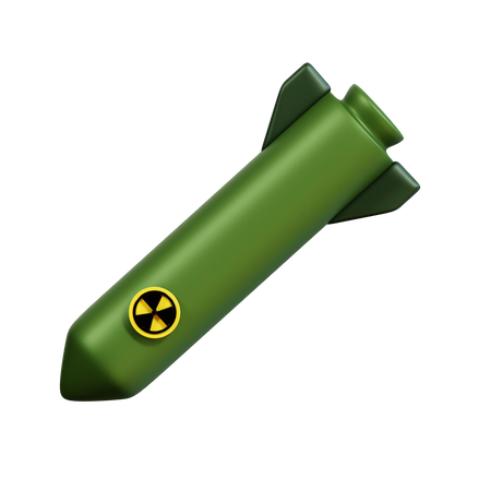 Missile  3D Icon