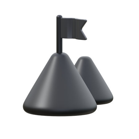 Mission  3D Icon