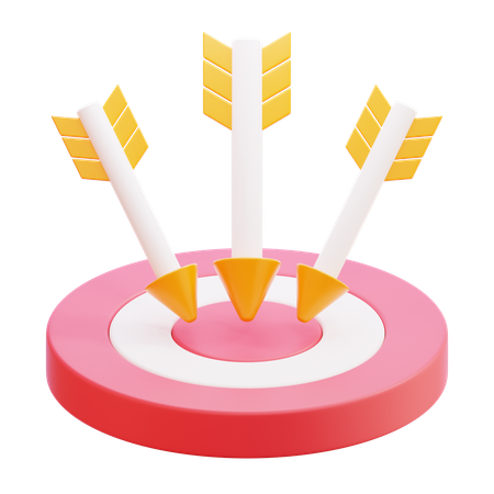 Mission cible  3D Icon