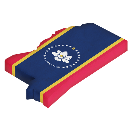 Mississippi  3D Icon