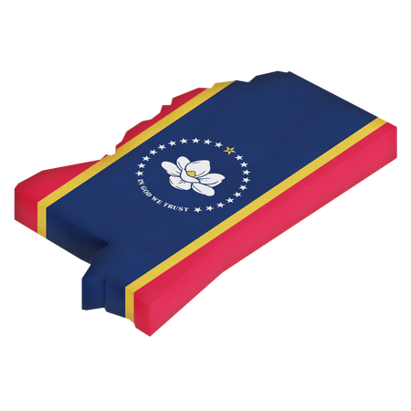 Mississippi  3D Icon