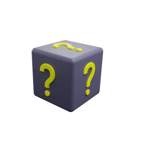 Mistery Box  3D Icon