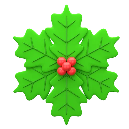 Mistletoe 3 D Illustration Christmas 3 D Icon Pack 3D Icon