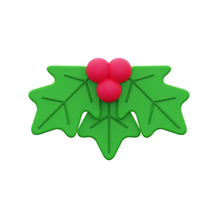 Mistletoe  3D Icon