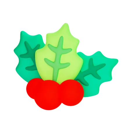 Mistletoe  3D Icon