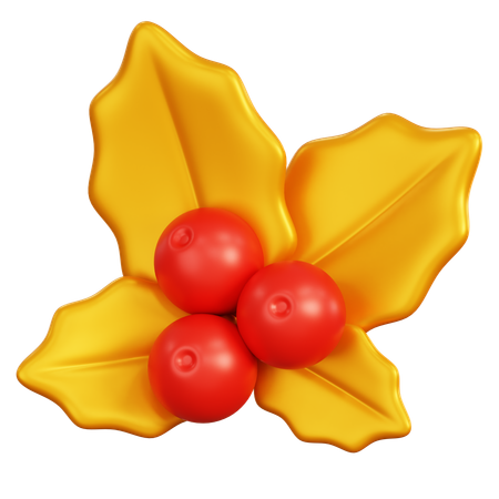 Mistletoe  3D Icon