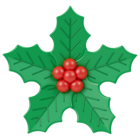 Mistletoe  3D Icon