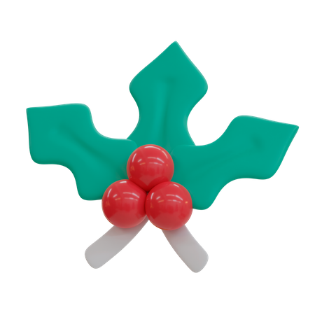 Mistletoe  3D Illustration