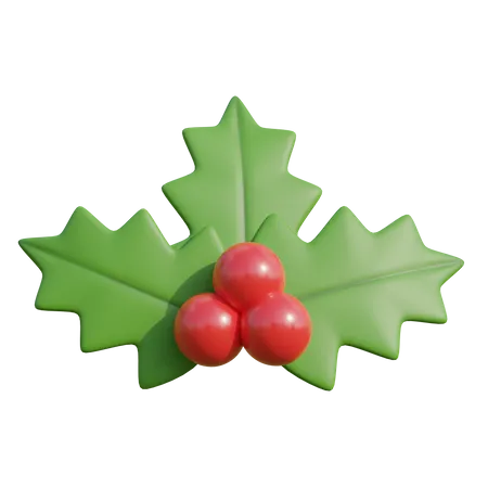 Mistletoe  3D Illustration