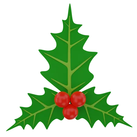 Mistletoe 3D Illustration