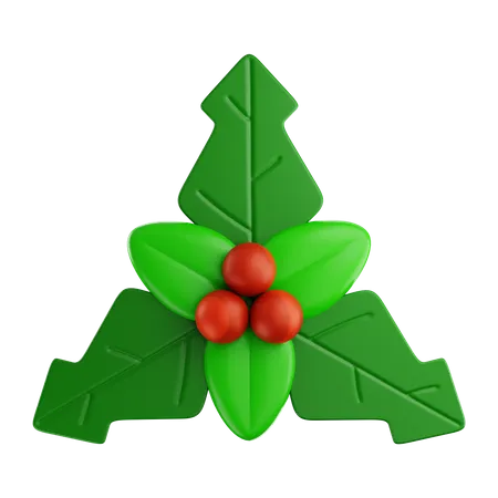 Mistletoe 3D Icon