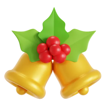 Mistletoe bell  3D Icon