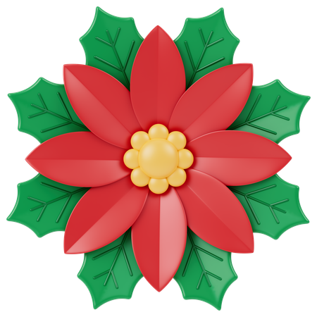 Mistletoe Flower  3D Icon
