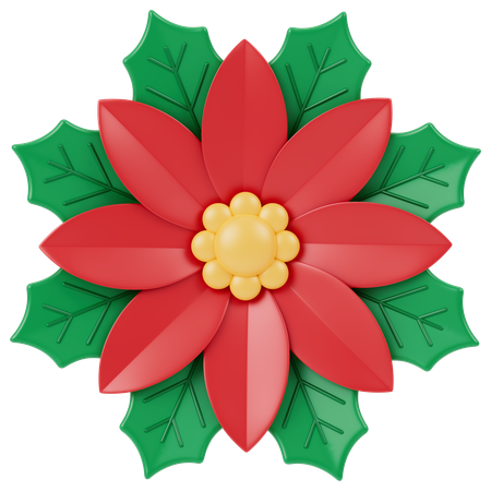 Mistletoe Flower  3D Icon