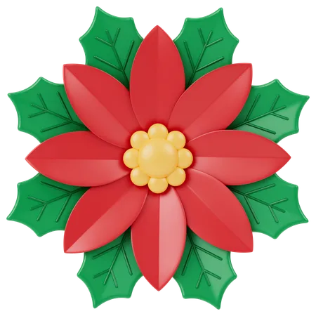 Mistletoe Flower  3D Icon