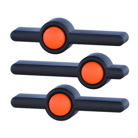 Misturador de volume  3D Icon