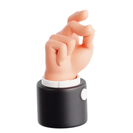 Fingerschnippen mit der Hand  3D Icon