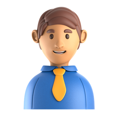 Mitarbeiter  3D Icon