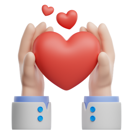 Mitgefühl  3D Icon