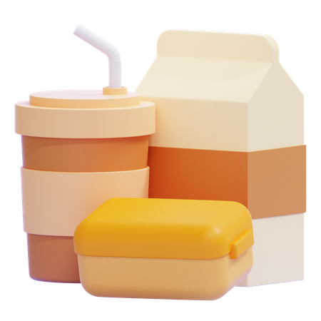 Mittagessen  3D Icon