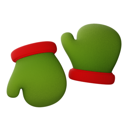 Mitten  3D Icon