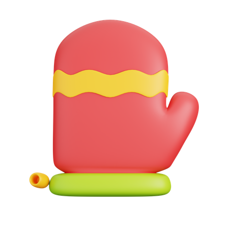 Mitten  3D Icon