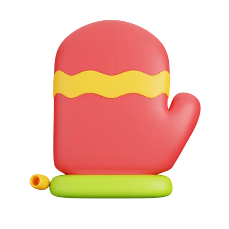 Mitten  3D Icon