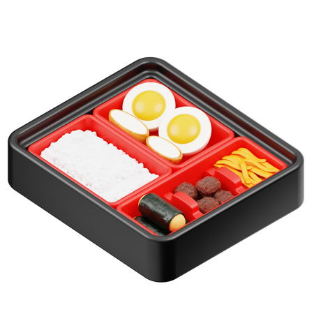 Mixed Bento  3D Icon