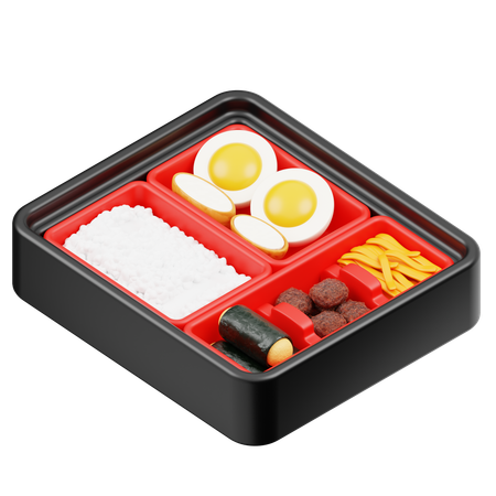 Mixed Bento  3D Icon