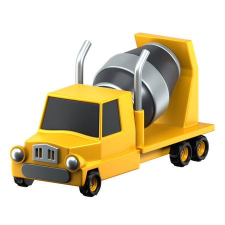 Mixer Truck  3D Icon